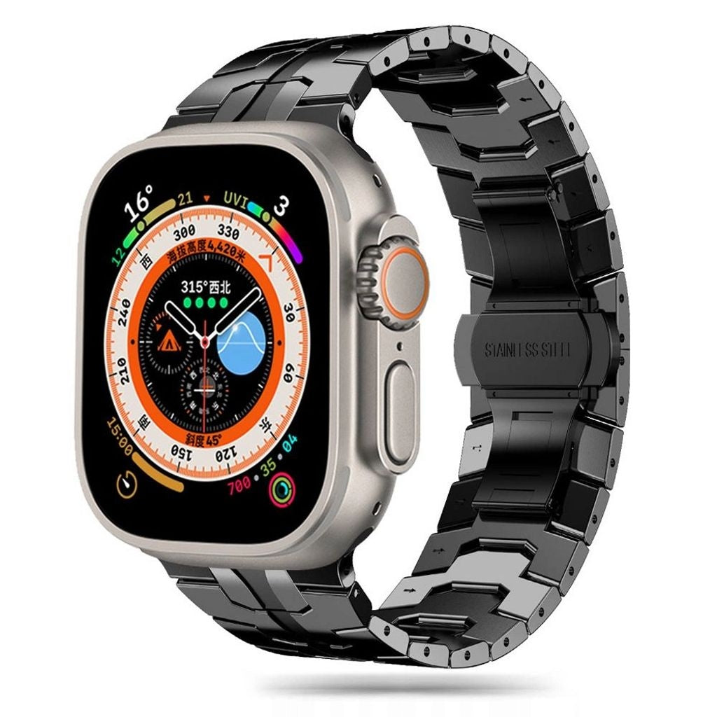 Tech-Protect Watch Strap for Apple Watch 4/5/6/7/8/9/SE/Ultra 1/2 - Black