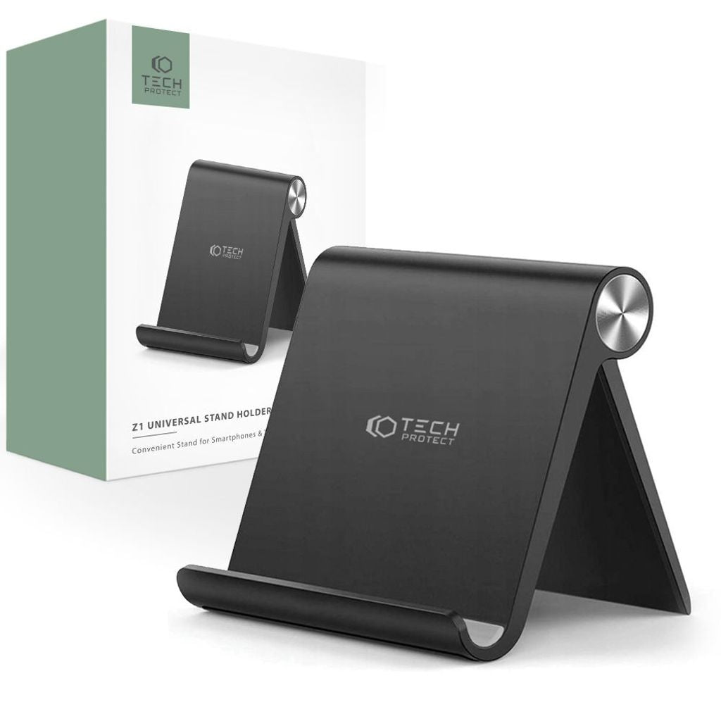 Tech-Protect Z1 Universal Smartphone/Surfplatta Stativ - Svart