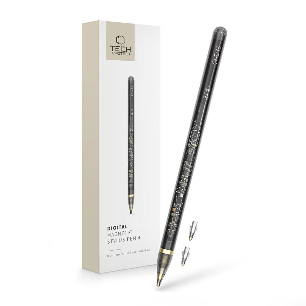 Tech-Protect digital magnetisk stylus för iPad - svart