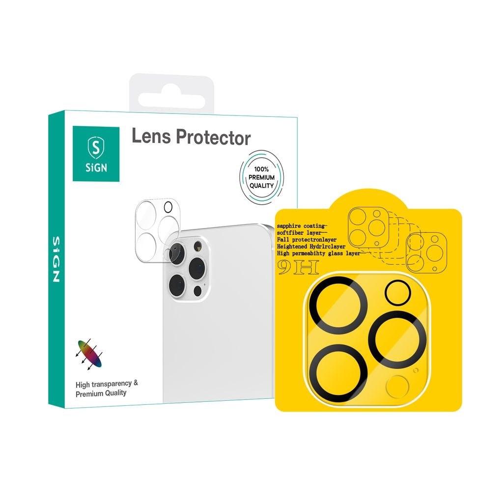 Tempered Glass Lens Cover for iPhone 16 Pro & iPhone 16 Pro Max
