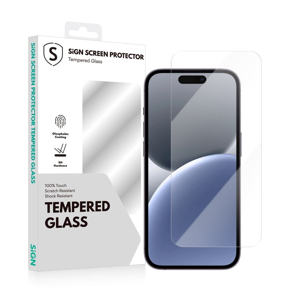 Tempered Glass Screen Protector for iPhone 16 Plus