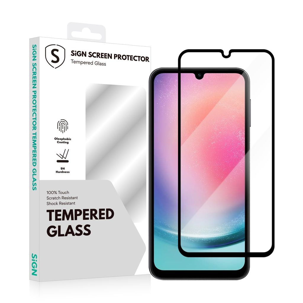 Tempered glass screen protector for Samsung Galaxy A25
