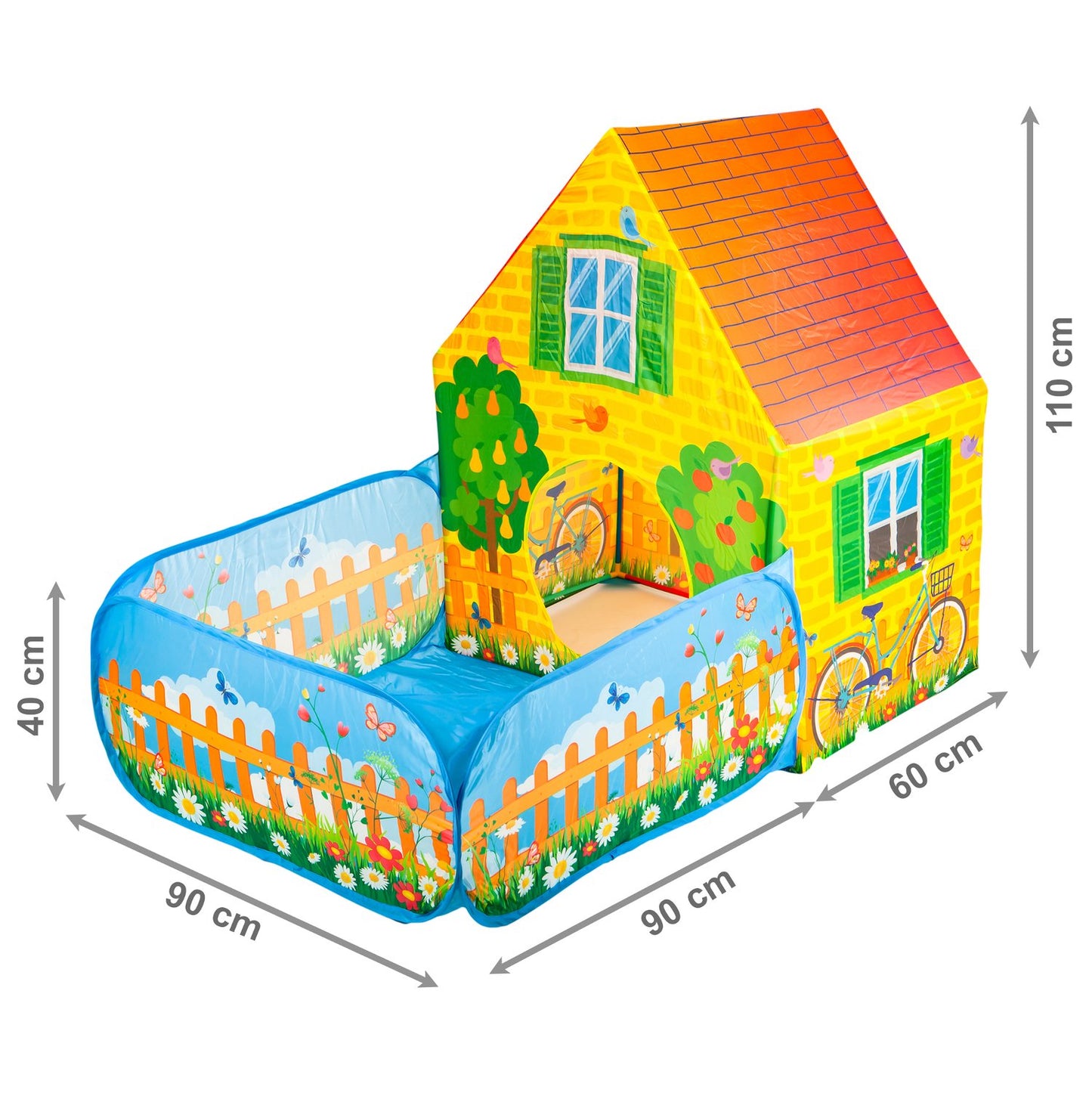 Tent house for children village farm IPLAY