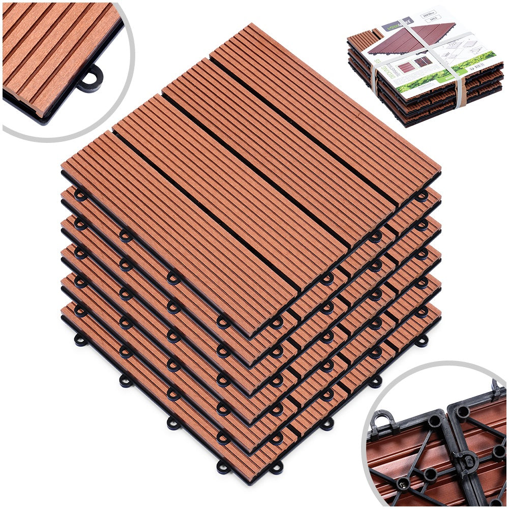 Terrace tiles 30x30 cm 6 pcs.