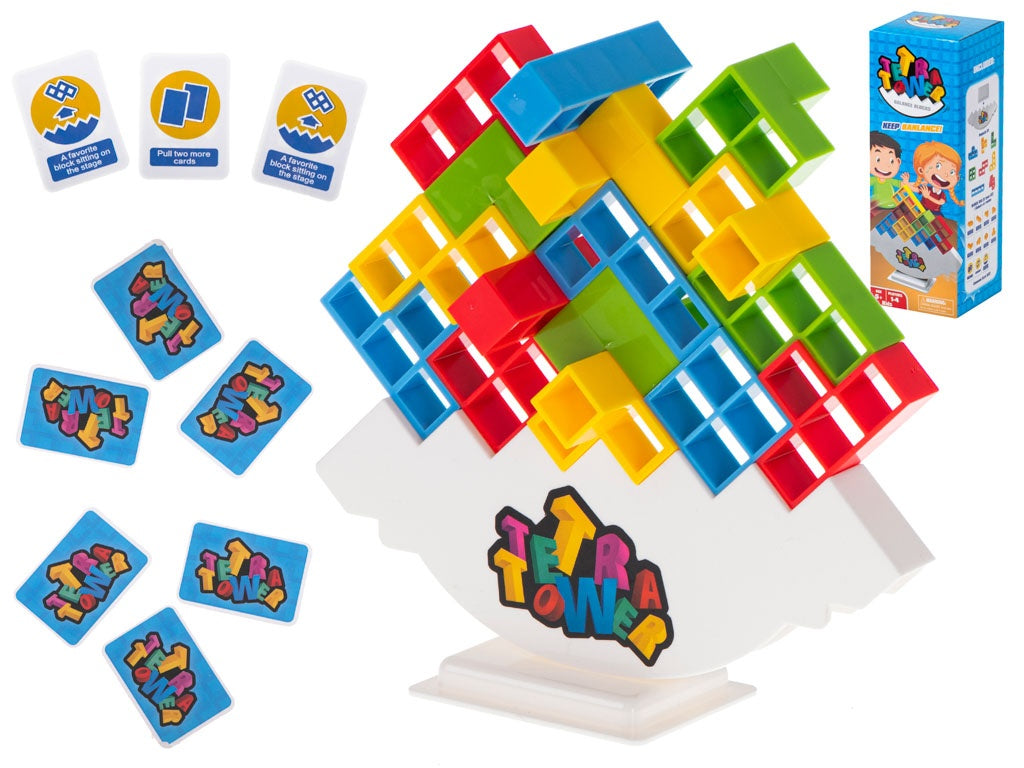 Tetris puzzle balancing blocks puzzle game