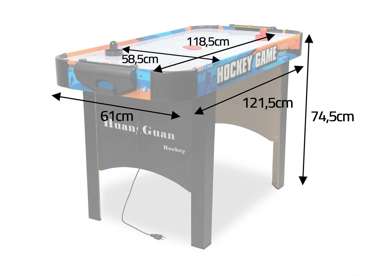 The largest Air Hockey air hockey table NS-425