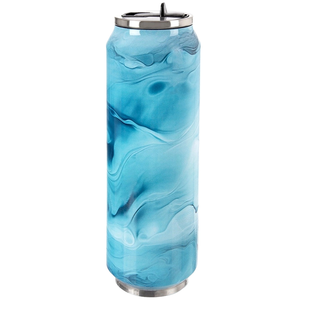 Thermal Travel Mug, Stainless Steel, 700 ml, Blue