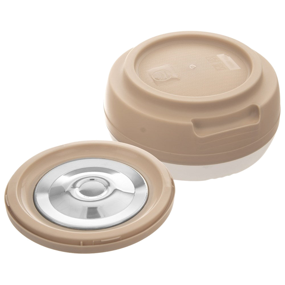 Thermos: Keep food warm for 2 hours, stainless steel inside