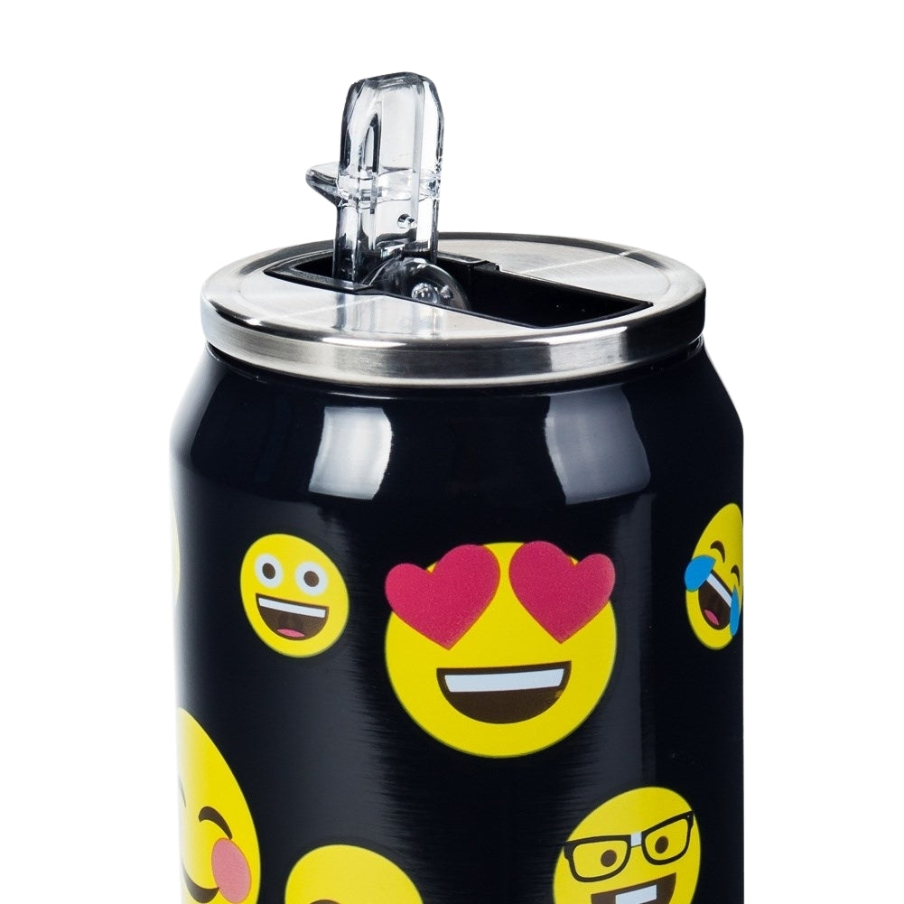 Thermos jar with spout and straw, keeps warm for 12 hours