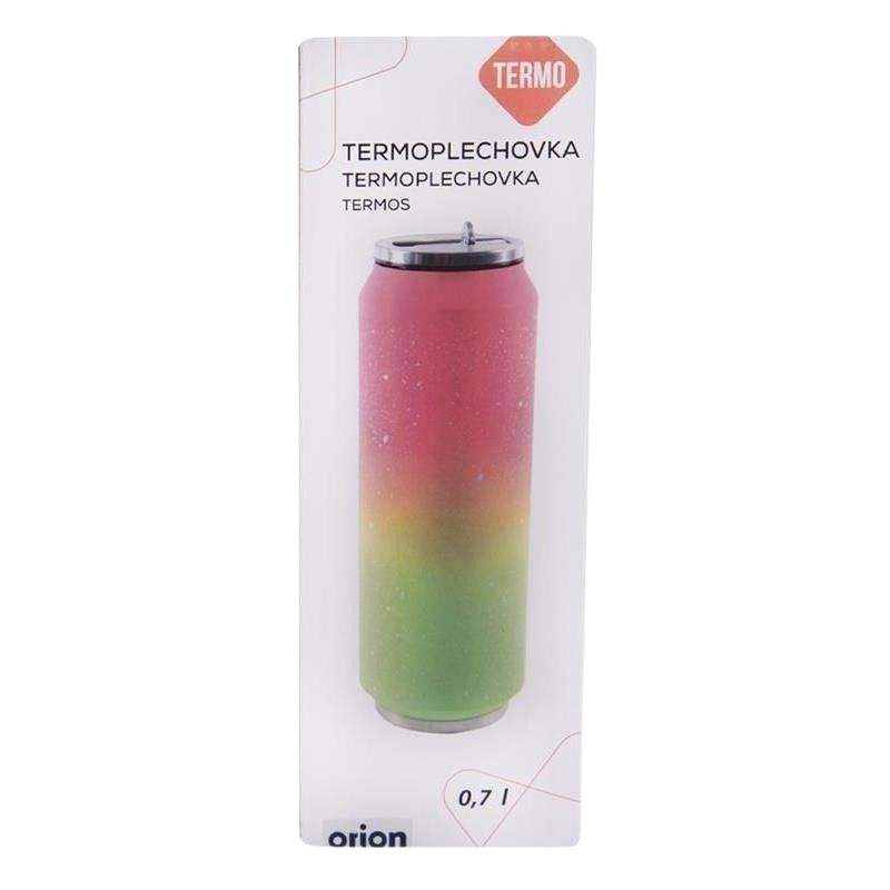 Thermos jar with spout and straw, keeps warm for 12 hoursThermos in can form with a flip-up spout and straw that means you don't have to tilt it when drinking. Maintains temperature for up to 12 hours.Thermos jar with spout and straw, keeps warm f