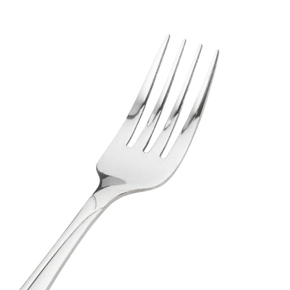 Three dessert forks in stainless steel for everyday and parties