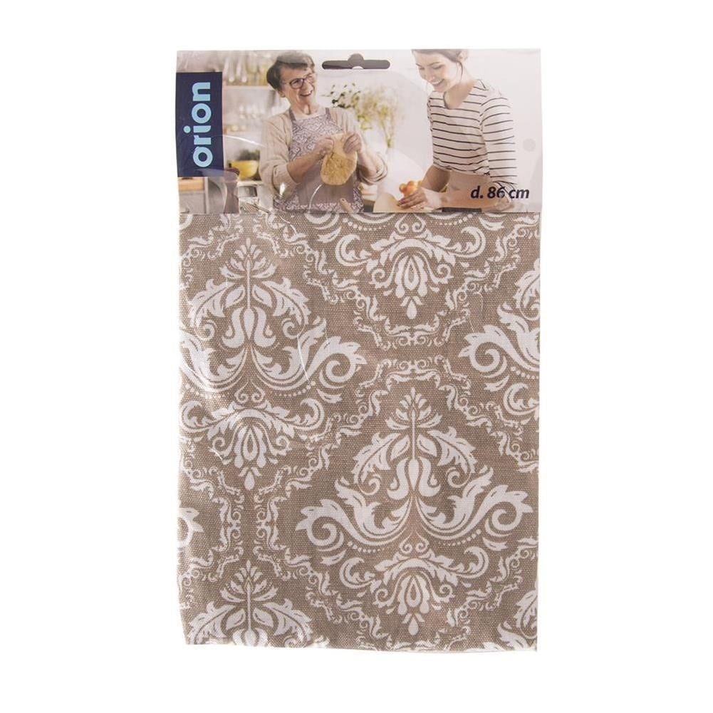 Tie-able cotton apron with a trendy pattern for the kitchen