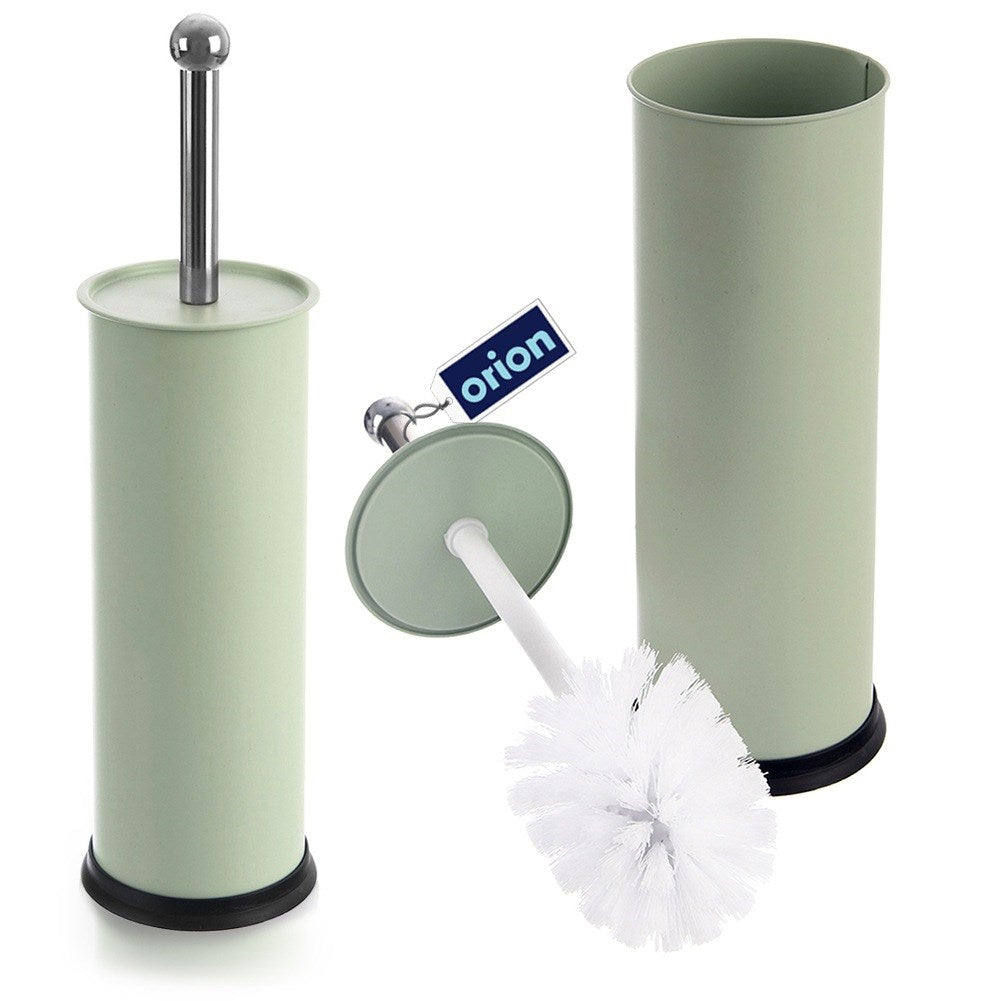 Toilet brush with stand metal green GREENISH 10x38.5 cm