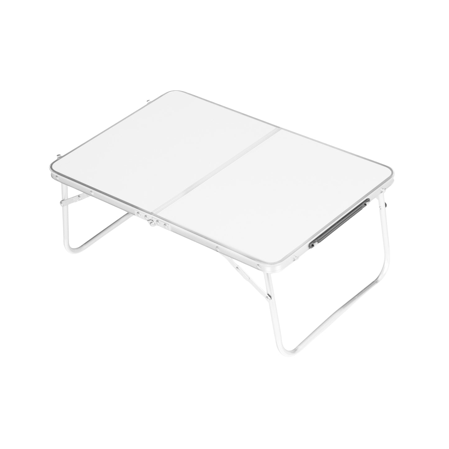 Tourist table, foldable picnic table, white top, 60x40 cm