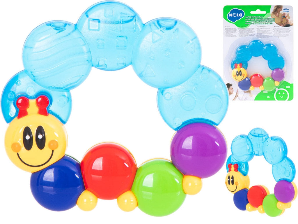 Toy caterpillar rattle for toddlers HOLA