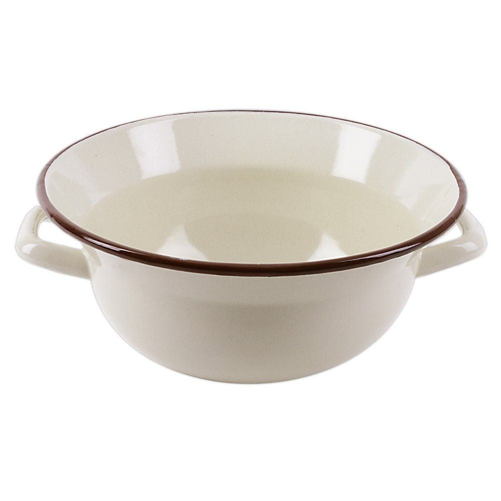 Traditional Bowl 2.5L with Enameled Steel Handle
