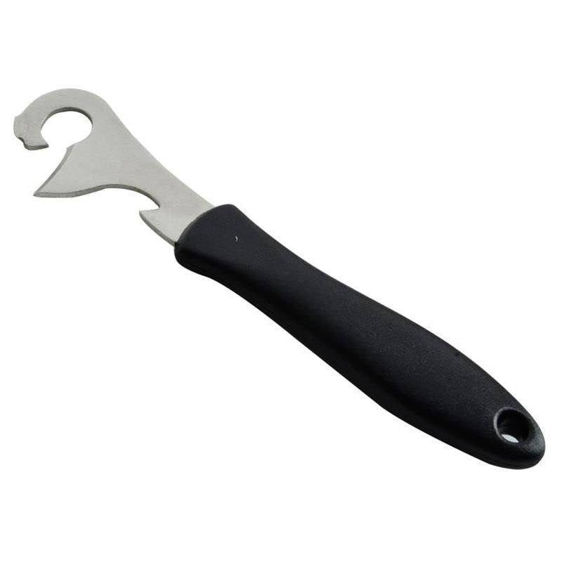 Traditional stainless steel can opener