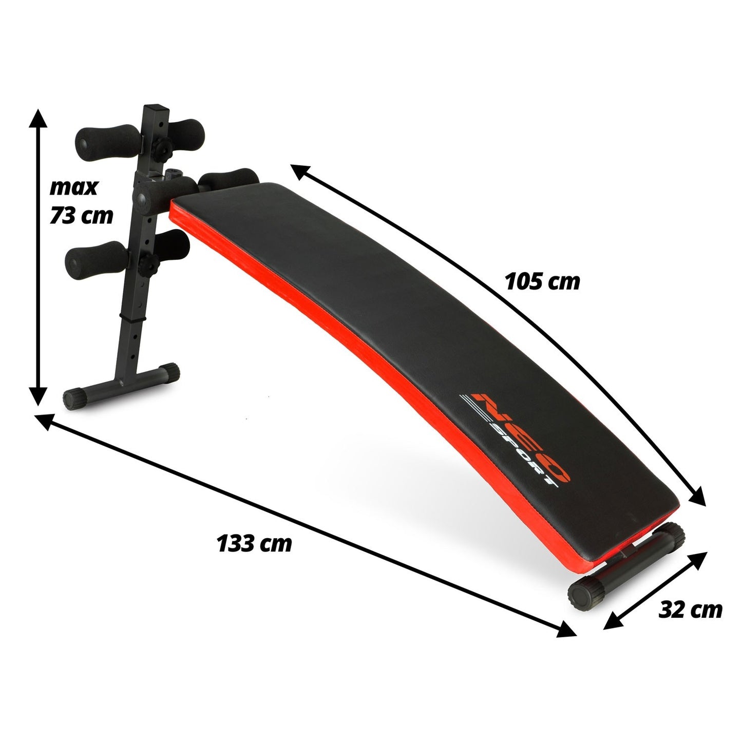 Training bench for oblique bench press Neo-Sport NS-09