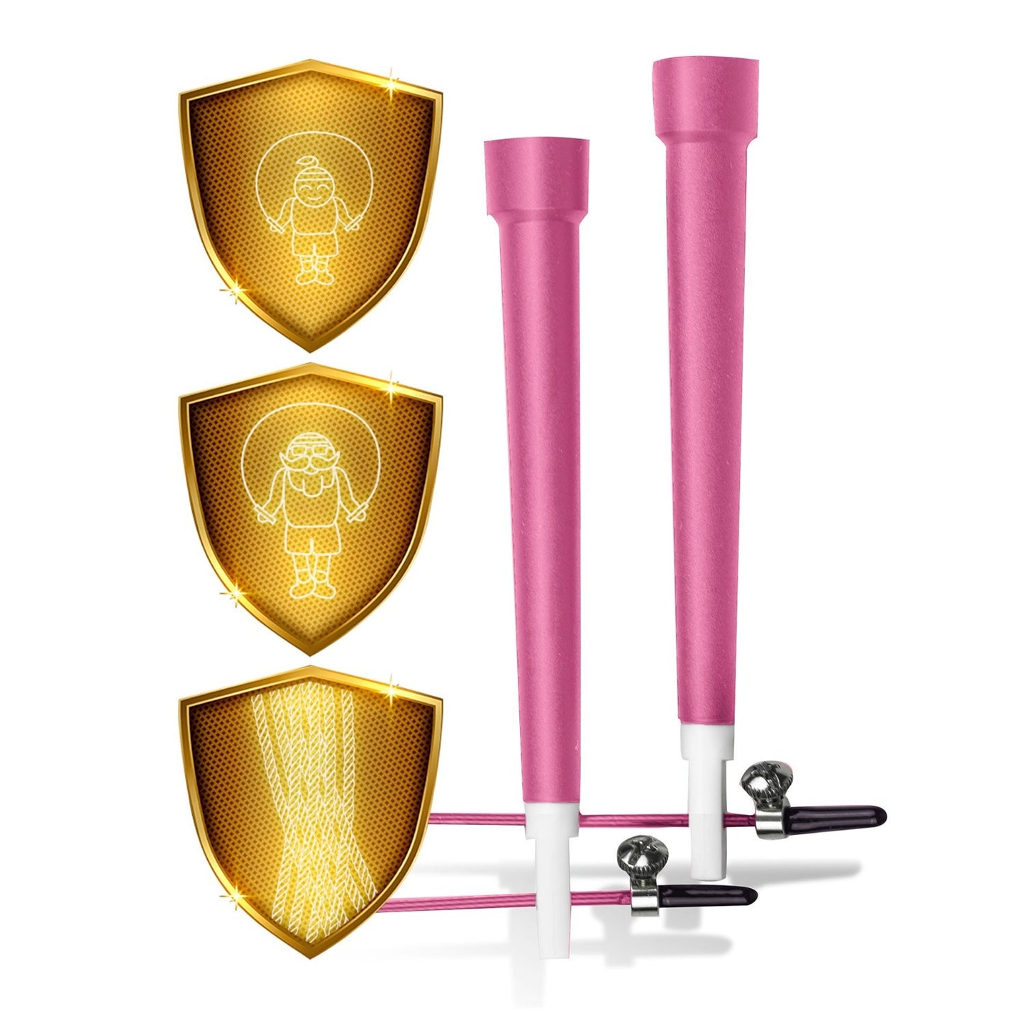 Training jump rope Neo-Sport NS-955 Pink