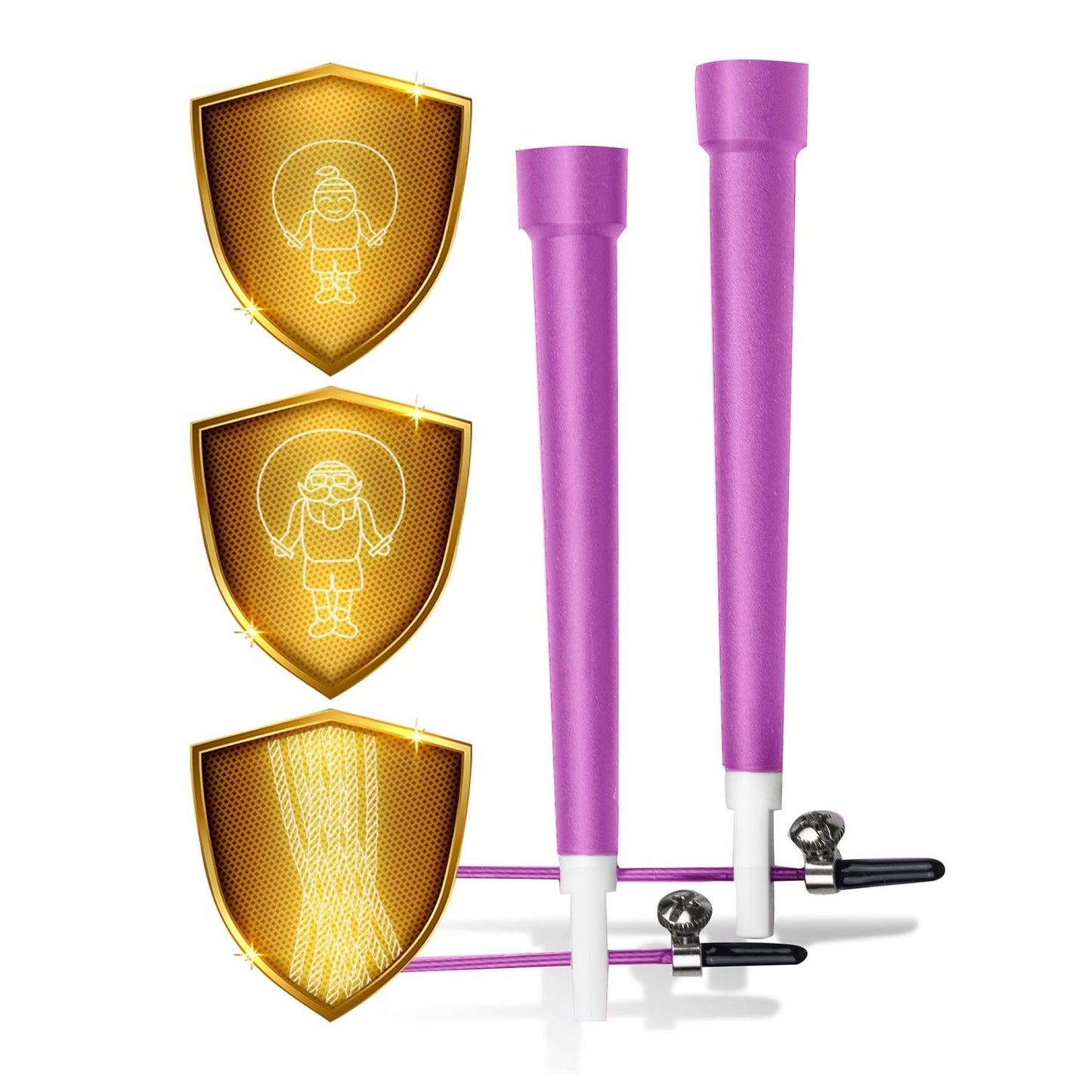 Training jump rope Neo-Sport NS-955 Purple