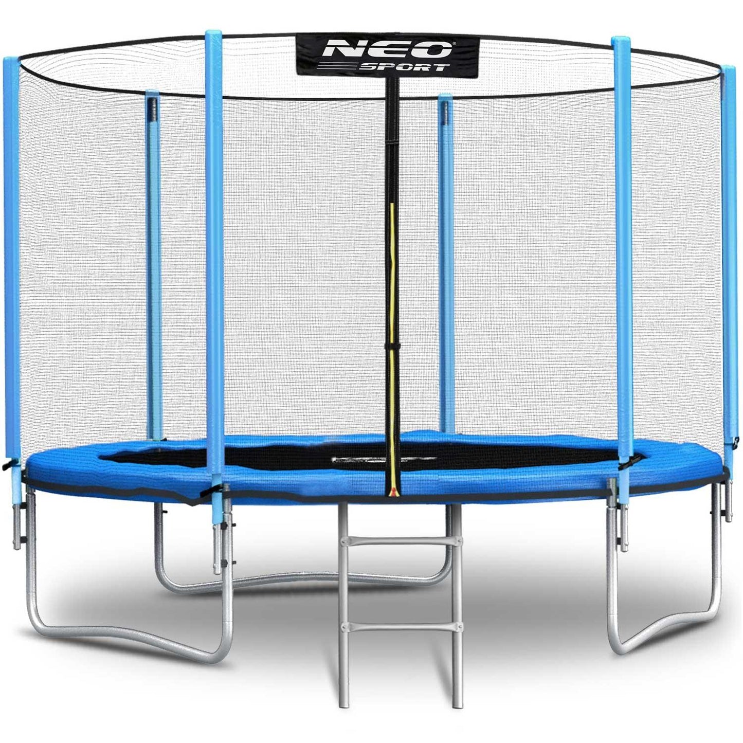 Trampoline for the garden 8ft/252cm with outer net and ladder from Neo-Sport
