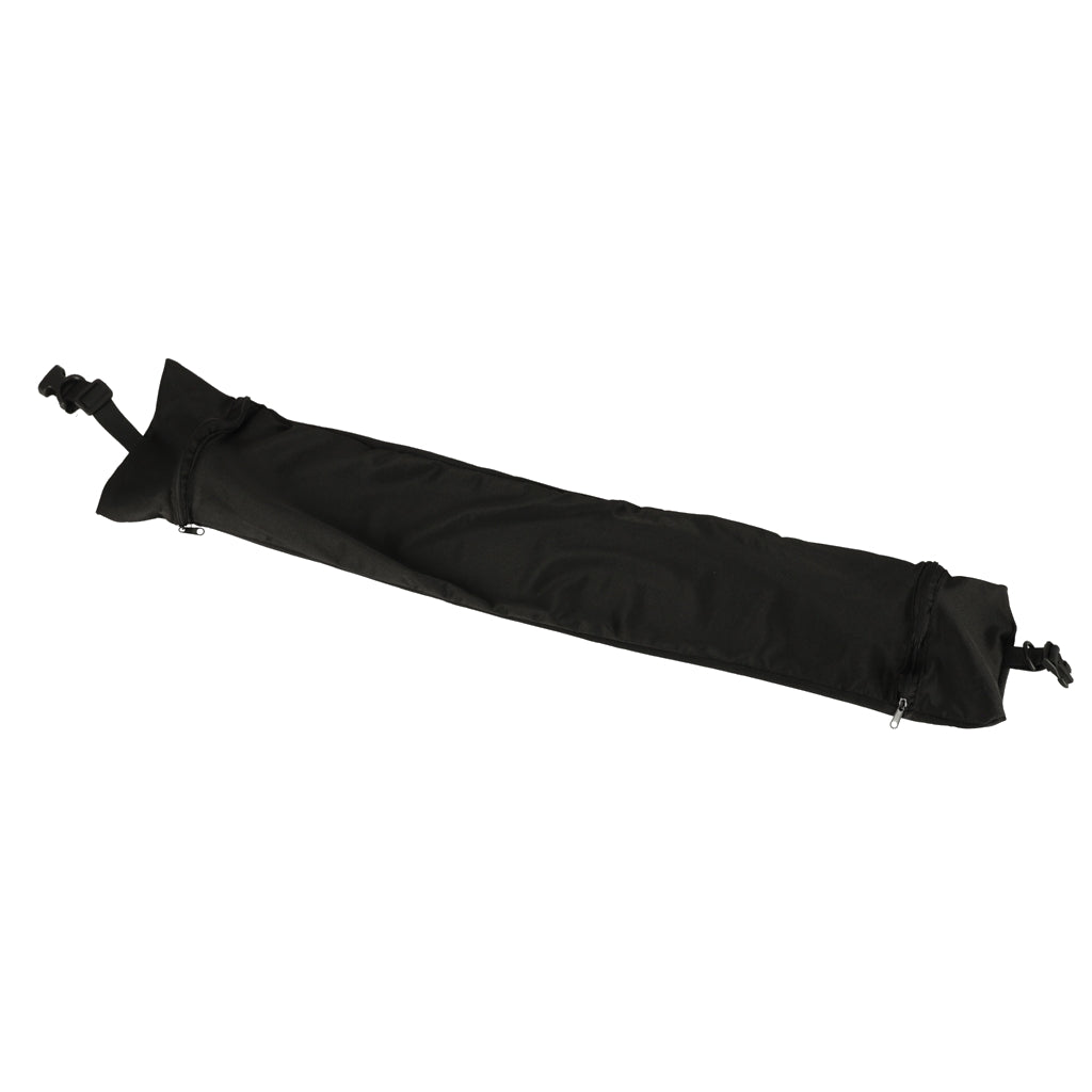 Travel Neck Pillow with Storage Compartment, Black