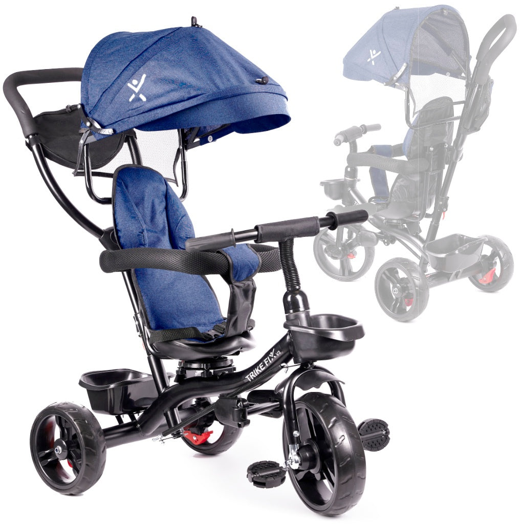 Trike Fix Lite tricycle navy blue