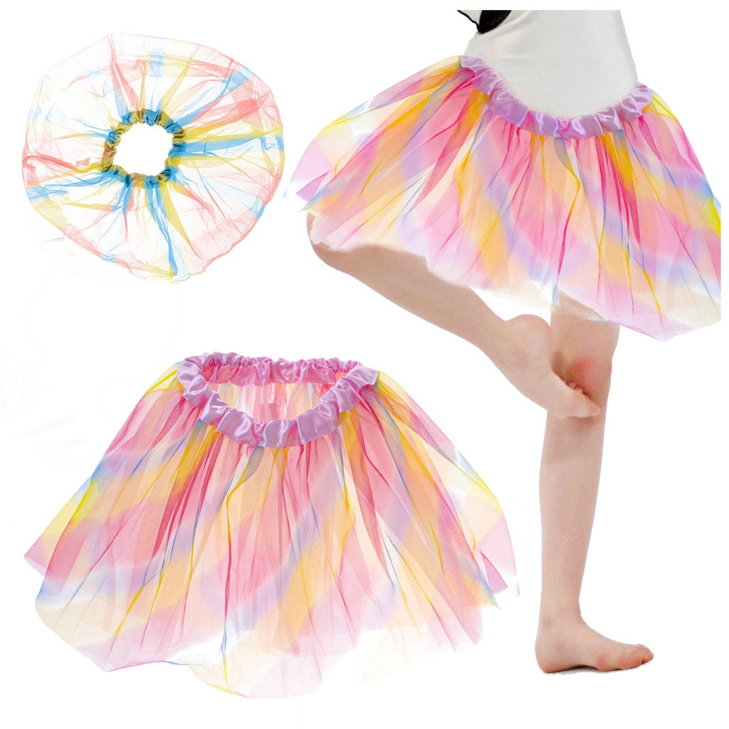 Tulle skirt tutu costume rainbow costume