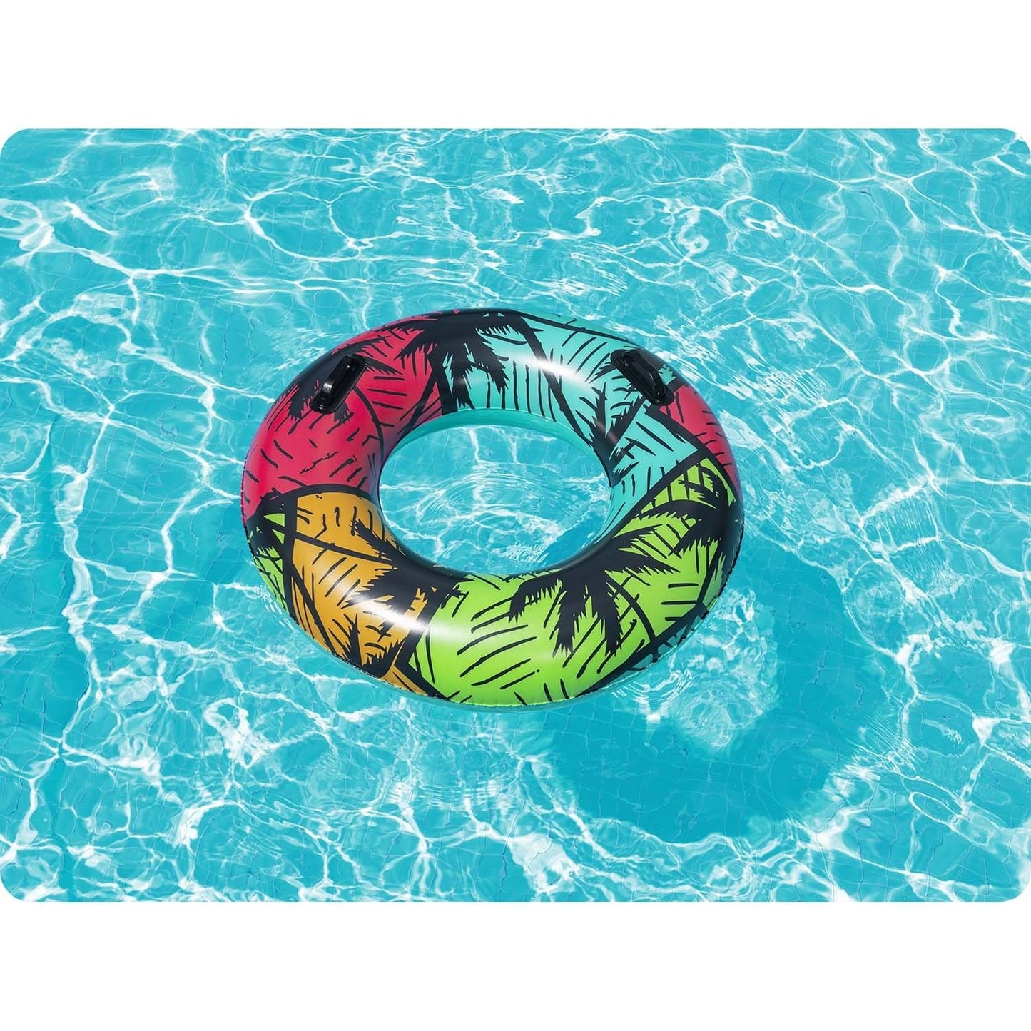Turquoise swimming ring 91 cm Bestway 36350
