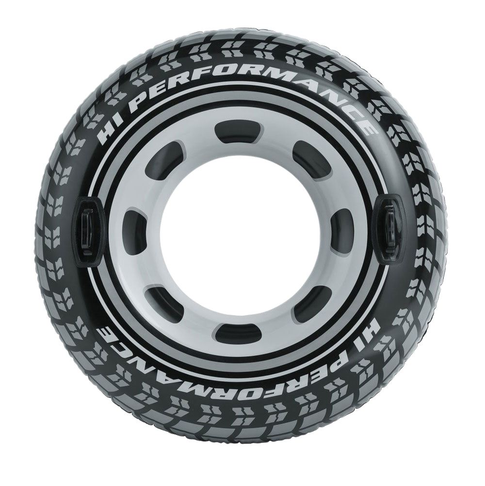 Tyre swimming wheel with handles water mattress 56268 INTEX