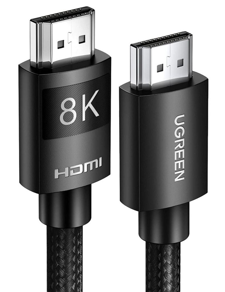 UGREEN HDMI Cable Braided Male to Male 8K@60Hz, 2m - Black