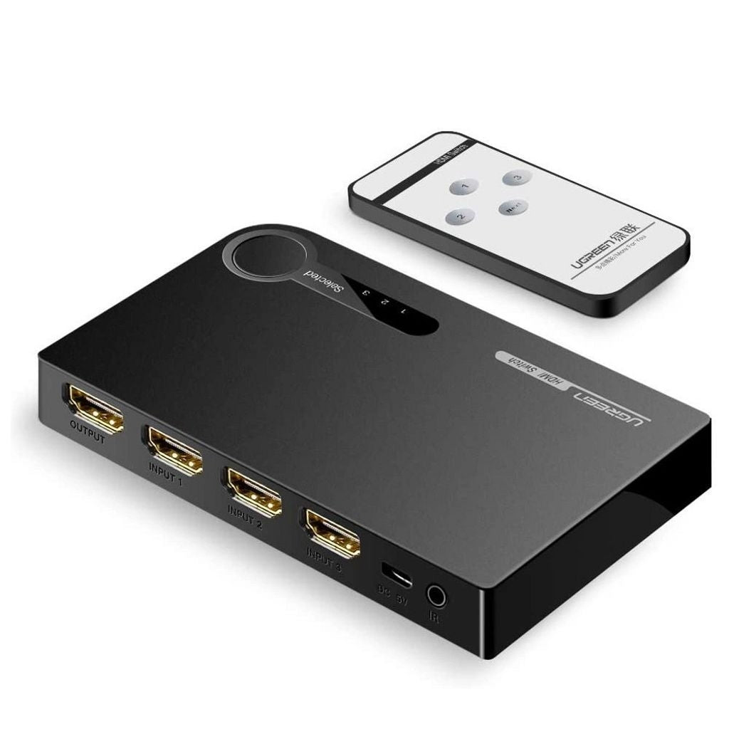 UGREEN HDMI Splitter Switch 3x HDMI 4K 7.5Gbps