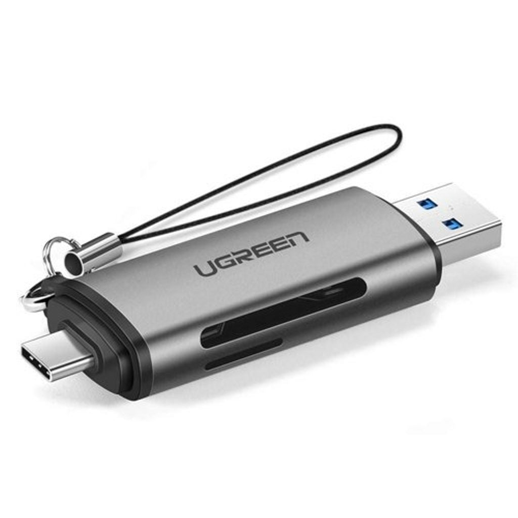 UGREEN SD / micro SD memory card reader with USB-C / USB-A
