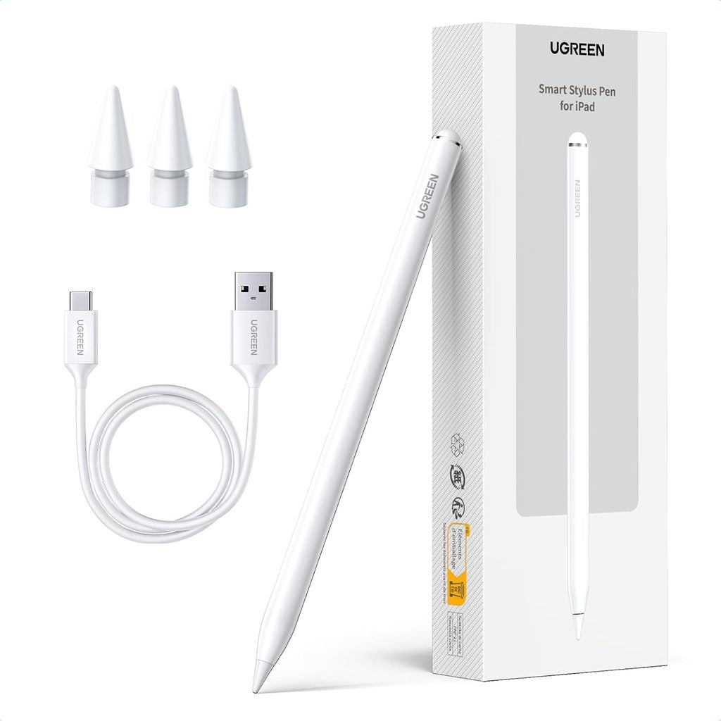 UGREEN Stylus Pen for iPad - White