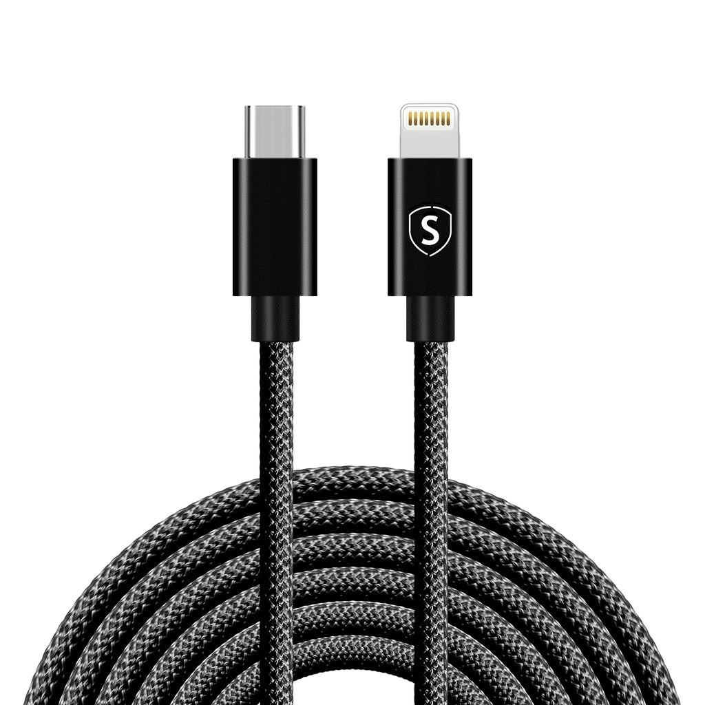 USB-C to Lightning Cable 20W, 3m - Black