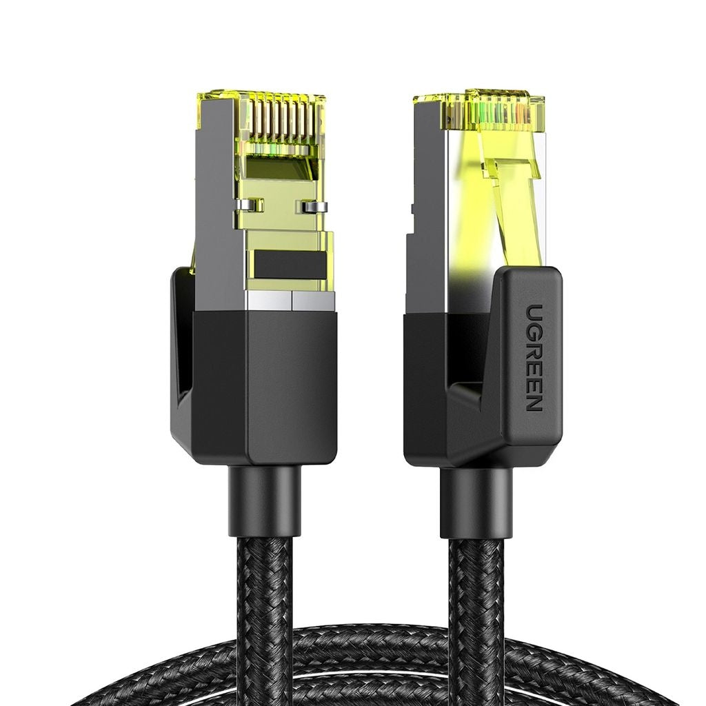 Ugreen Ethernet RJ45 Cat 7 Cable, 10Gbps, 2m - Black