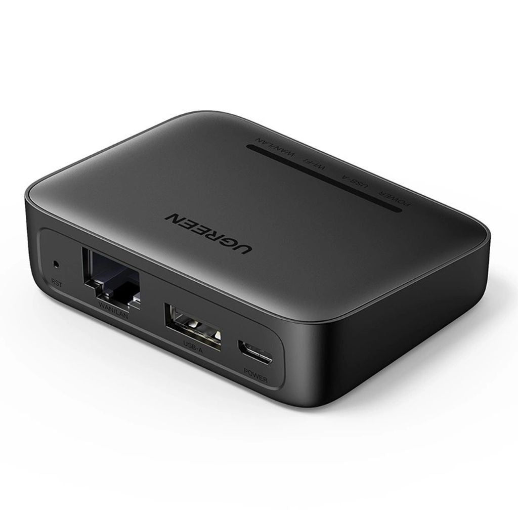 Ugreen External Network Card Printer Adapter - Black