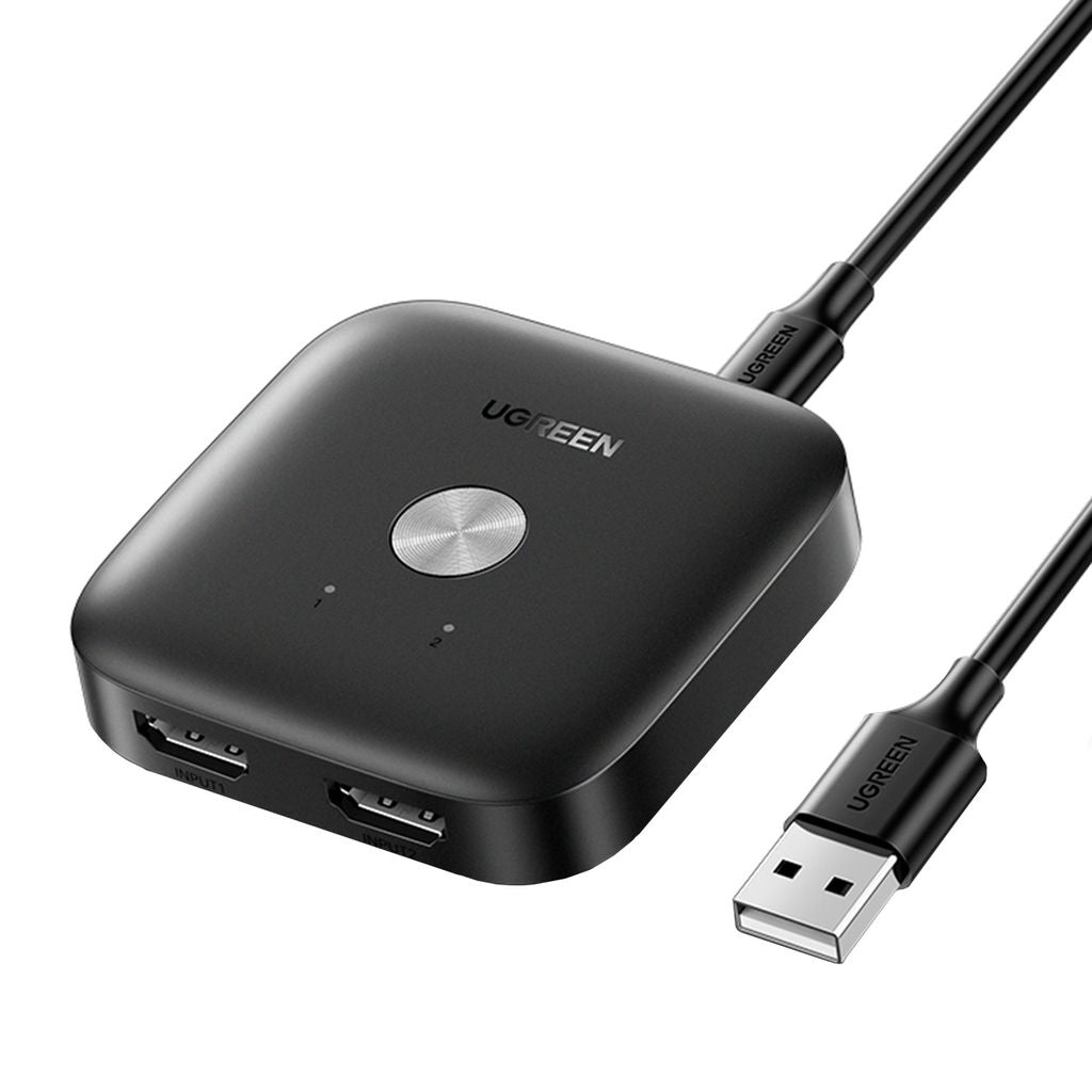 Ugreen HDMI Switch, Plug & Play - Black