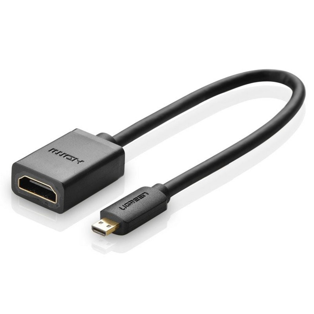 Ugreen Micro HDMI to HDMI Cable 20cm - Black