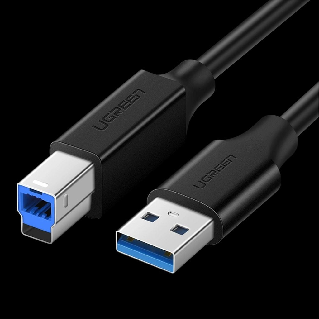 Ugreen Printer Cable USB-A to USB-B 5Gb/s, 2m - Black