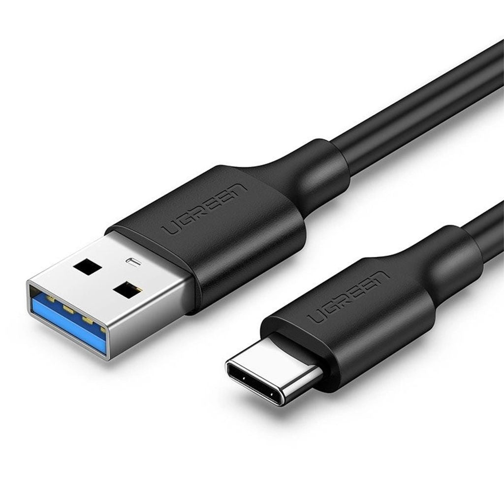 Ugreen USB-A 3.0 to USB-C cable 3A, 1m - Black