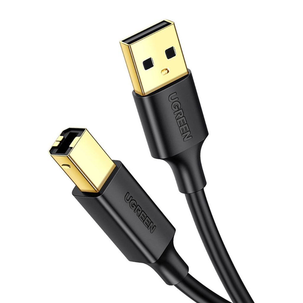 Ugreen USB-A to USB-B Printer Cable 2m - Black
