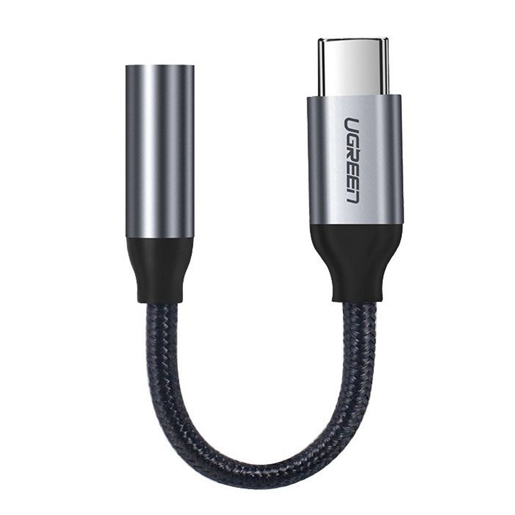 Ugreen USB-C to 3.5mm AUX Cable 10cm - Grey