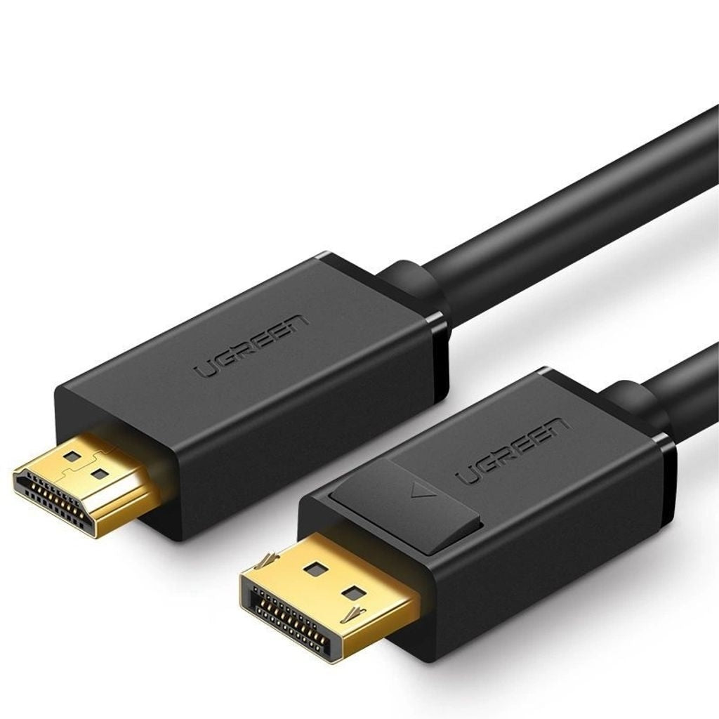 Ugreen Unidirectional DisplayPort to HDMI Cable 4K 30Hz, 32AWG, 1.5m - Black