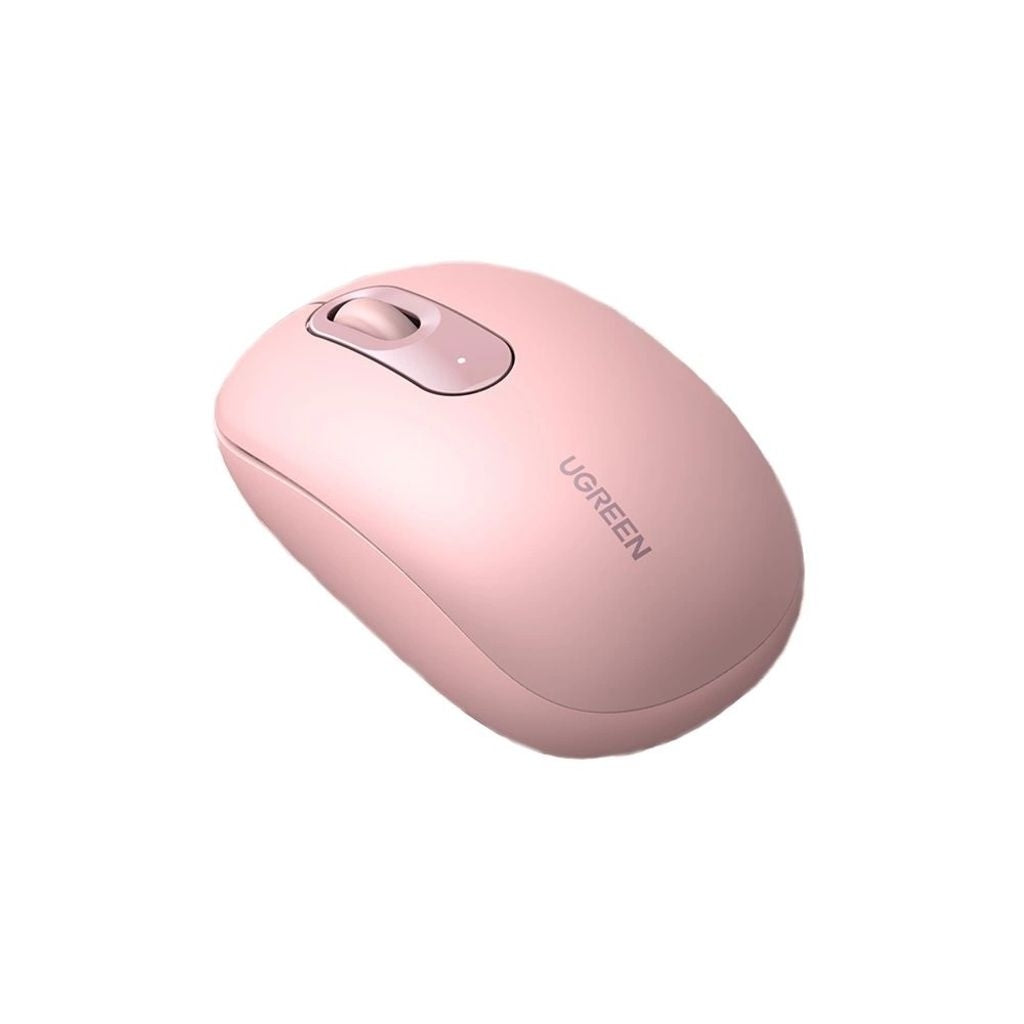 Ugreen wireless mouse 2.4GHz, USB-A - Pink