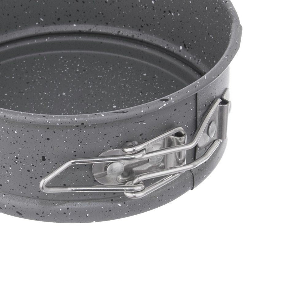 Unique baking form with scratch-resistant granite coating for mini cakes