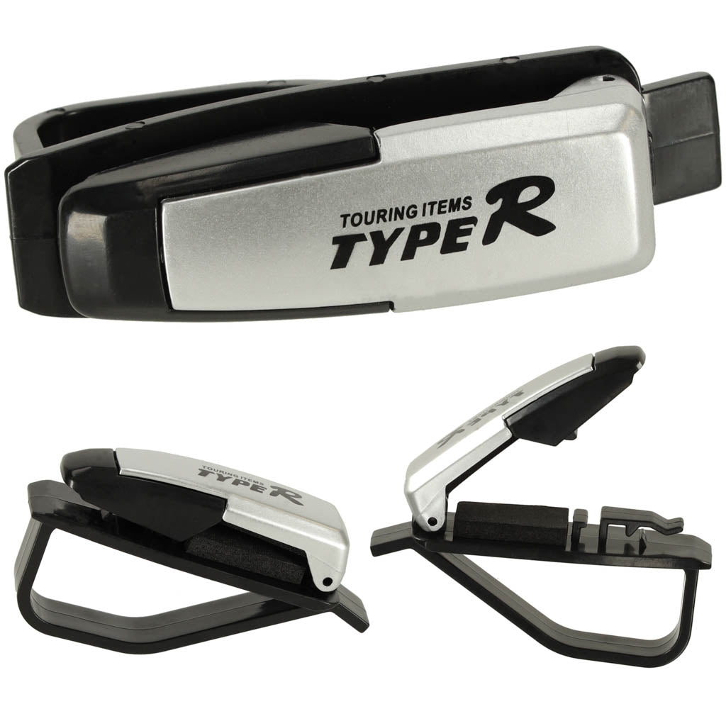 Universal eyeglass holder clip for car