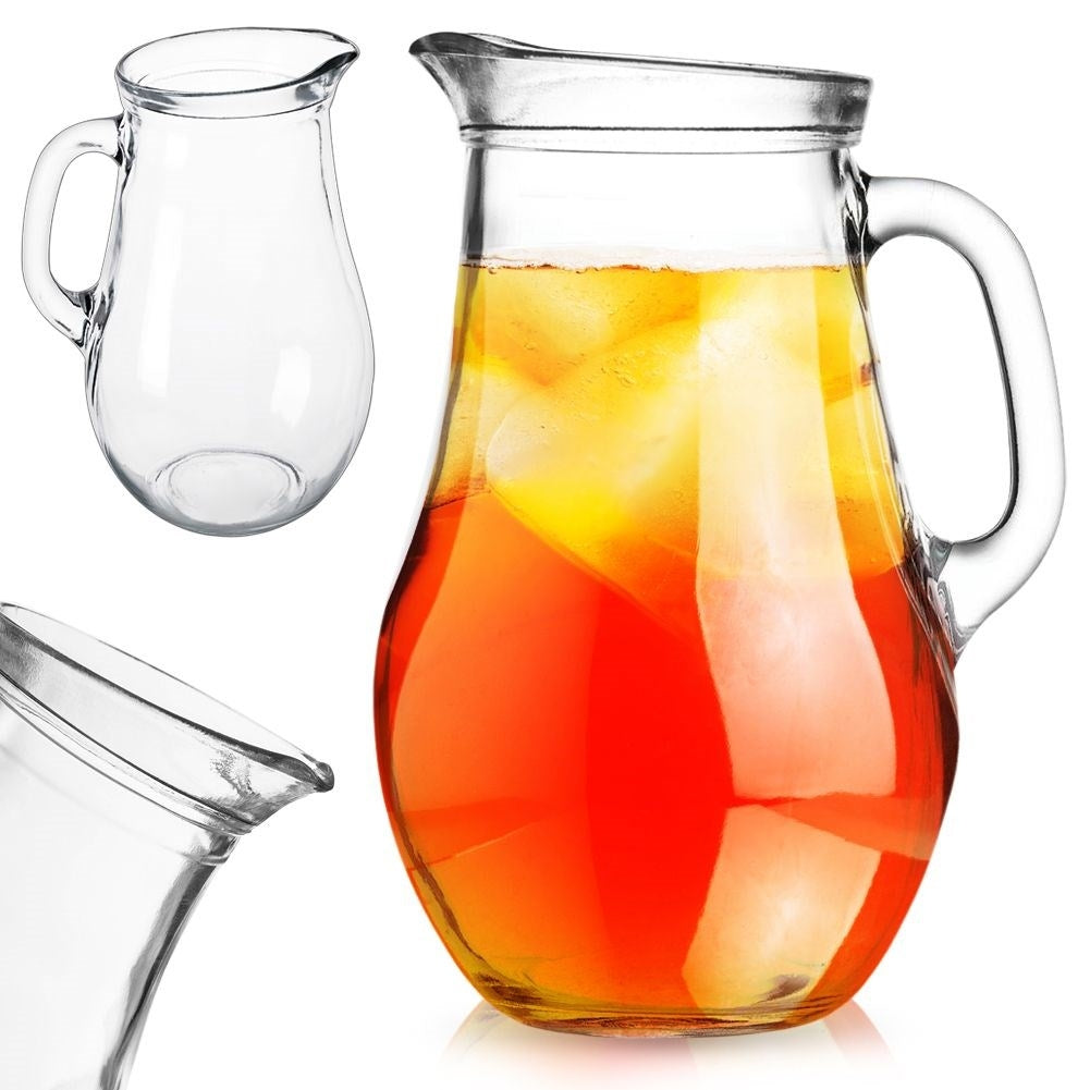 Universal pitcher for water, juice, lemonade, iced tea, compote
