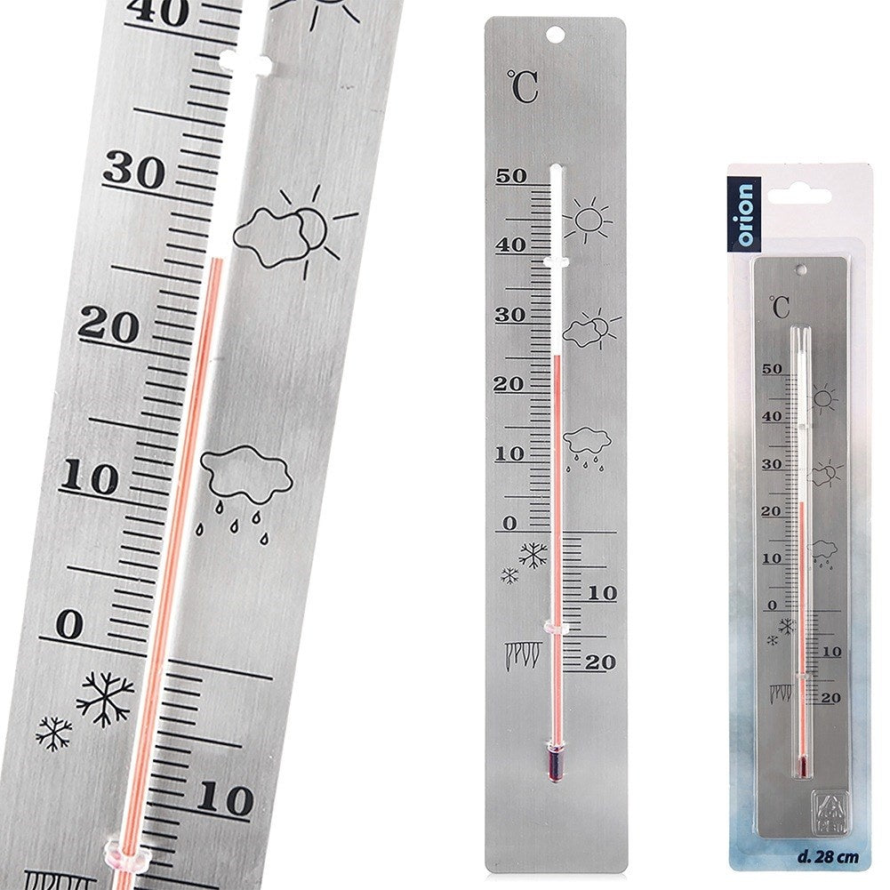 Universal stainless steel thermometer 28 cm