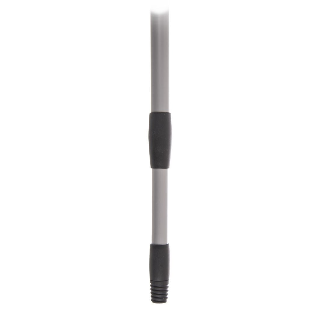 Universal telescopic handle for broom with suspension